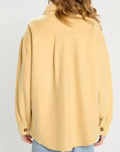 Billabong Vestes, Blousons|Veste douce Shaket jaune