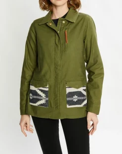 Scotch & Soda Vestes, Blousons|Veste droite Militaire kaki