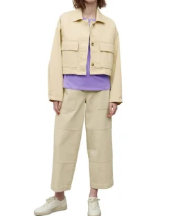 Marc O'Polo Vestes, Blousons|Veste en Coton & Lin Cop beige