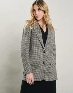 Hartford Vestes, Blousons|Veste en Coton & Lin Victory beige/noir