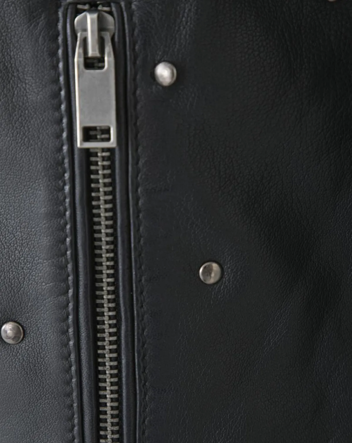 Blue Wellford Vestes, Blousons|Veste en Cuir Chana noire