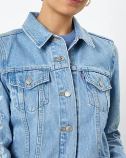 Levi's® Vestes, Blousons|Veste en Jean Original Trucker bleue