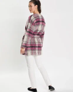 Le Chat Lingerie, Nuit|Veste en Laine & Mohair mélangés Ouate multicolore