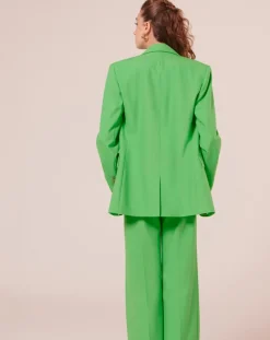 Tara Jarmon Vestes, Blousons|Veste en Laine froide mélangée verte