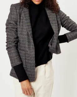 See u Soon Vestes, Blousons|Veste en Laine mélangée Ava noire