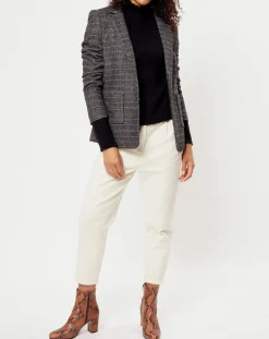 See u Soon Vestes, Blousons|Veste en Laine mélangée Ava noire