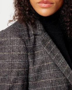 See u Soon Vestes, Blousons|Veste en Laine mélangée Ava noire