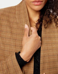 See u Soon Vestes, Blousons|Veste en Laine mélangée Eloise beige