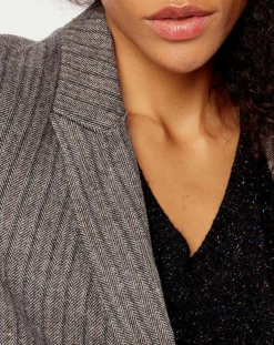 See u Soon Vestes, Blousons|Veste en Laine mélangée Lilou grise