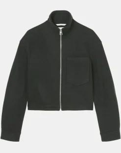 Marc O'Polo Vestes, Blousons|Veste en Laine mélangée vert foncé