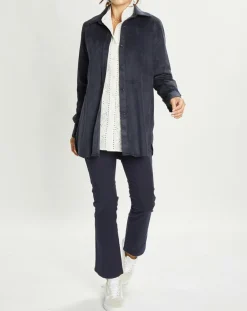 Lauren Vidal Vestes, Blousons|Veste en Suédine Lou indigo