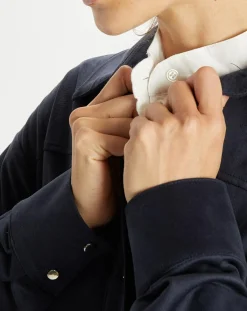 Lauren Vidal Vestes, Blousons|Veste en Suédine Lou indigo