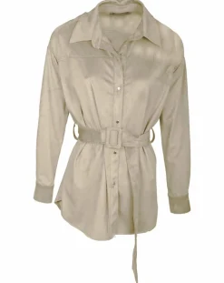 Lauren Vidal Vestes, Blousons|Veste en Suédine Lou sable