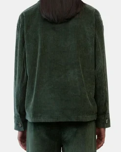 Marc O'Polo Vestes, Blousons|Veste en Velours côtelé 100% Coton Bio vert foncé