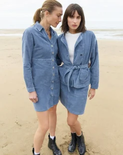 Caroll Vestes, Blousons|Veste en Velours côtelé Lola bleu violet