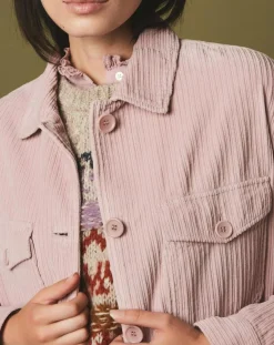 Hartford Vestes, Blousons|Veste en Velours côtelé Vara rosewood