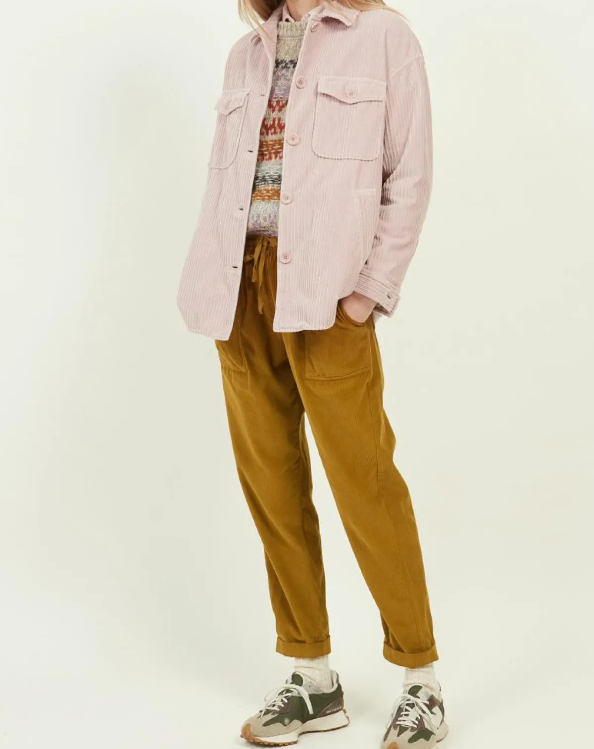 Hartford Vestes, Blousons|Veste en Velours côtelé Vara rosewood