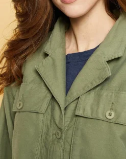 Acquaverde Vestes, Blousons|Veste Gabardine Ashley kaki clair