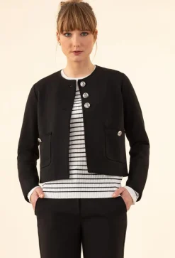 Bleu Blanc Rouge Vestes, Blousons|Veste Joe noir