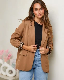 L'Armoire de Suzette Vestes, Blousons|Veste Justine camel