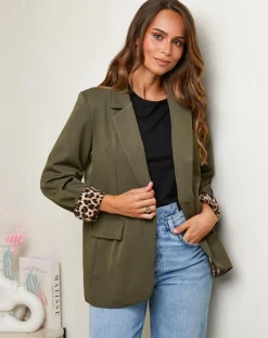 L'Armoire de Suzette Vestes, Blousons|Veste Justine kaki