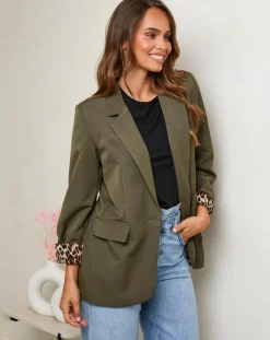 L'Armoire de Suzette Vestes, Blousons|Veste Justine kaki