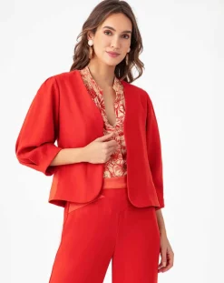 Bleu Blanc Rouge Vestes, Blousons|Veste Kiara terre de sienne