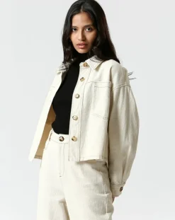 The Korner Vestes, Blousons|Veste Lilou crème