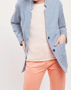 Harris Wilson Vestes, Blousons|Veste Loanie rayée azur