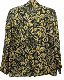 See u Soon Vestes, Blousons|Veste Louise satinée imprimée jaune