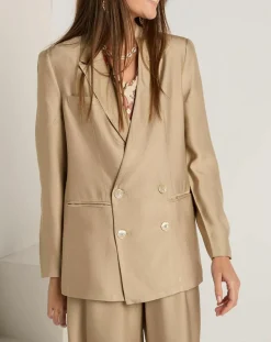 See u Soon Vestes, Blousons|Veste Lucie beige