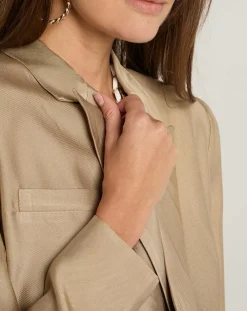 See u Soon Vestes, Blousons|Veste Lucie beige