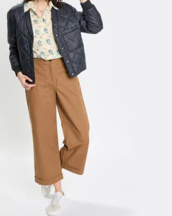 Marc O'Polo Vestes, Blousons|Veste Matelassée à Boutons bleu marine