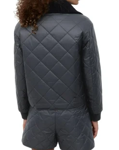 Marc O'Polo Vestes, Blousons|Veste Matelassée à Boutons bleu marine