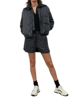 Marc O'Polo Vestes, Blousons|Veste Matelassée à Boutons bleu marine