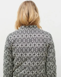 Caroll Vestes, Blousons|Veste matelassée Athenes imprimée noire