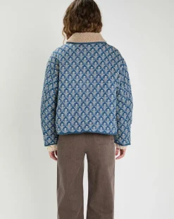 The Korner Vestes, Blousons|Veste matelassée Jennfier bleue