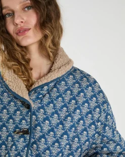 The Korner Vestes, Blousons|Veste matelassée Jennfier bleue