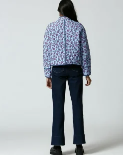 The Korner Vestes, Blousons|Veste matelassée Marina bleue