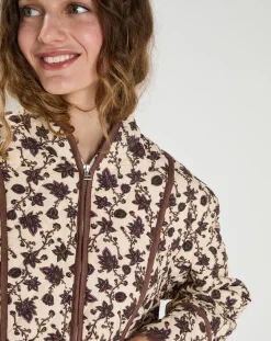 The Korner Vestes, Blousons|Veste matelassée Marina crème