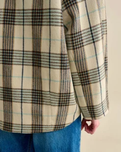 Bellerose Vestes, Blousons|Veste oversize en Laine mélangée Voltaire beige/marron