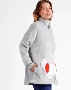 Admas Lingerie, Nuit|Veste polaire grise