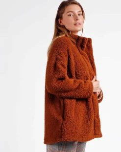 Admas Lingerie, Nuit|Veste polaire marron