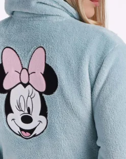 Disney 28 Lingerie, Nuit|Veste polaire Minnie turquoise