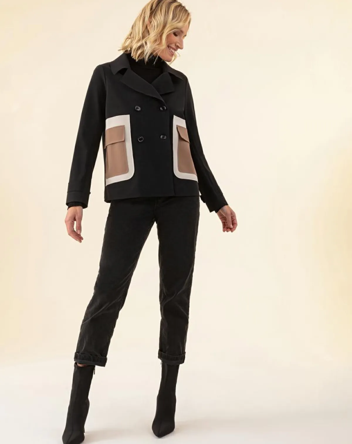 Indies Vestes, Blousons|Veste Rainbow trilogie vison