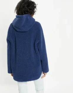 Lou Andrea Vestes, Blousons|Veste réversible en Fausse Fourrure 315 Mont indigo