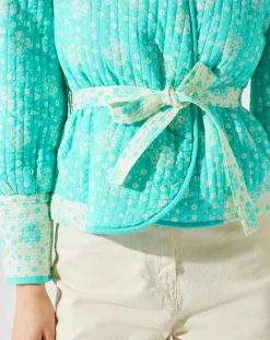 Manoush Vestes, Blousons|Veste réversible Marguerite bleue