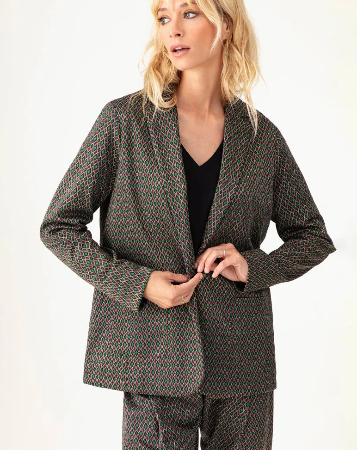 Indies Vestes, Blousons|Veste Safia arlequin