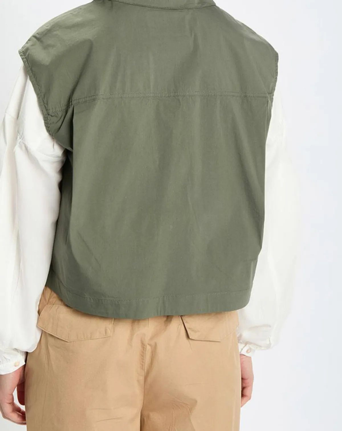 Marc O'Polo Vestes, Blousons|Veste sans manches Mini Explore kaki