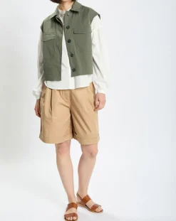 Marc O'Polo Vestes, Blousons|Veste sans manches Mini Explore kaki